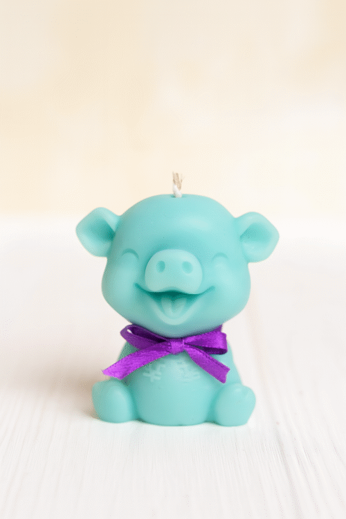 kiaulytė (2) Žvakė - Kiaulytė