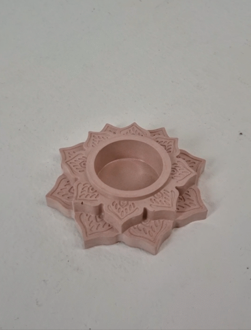 Rankų darbo žvakidė