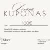 Dovanų kuponas - 100 eur Dovanų kuponas 100 EUR