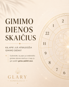 Gimimo dienos skaičius numerologijoje
