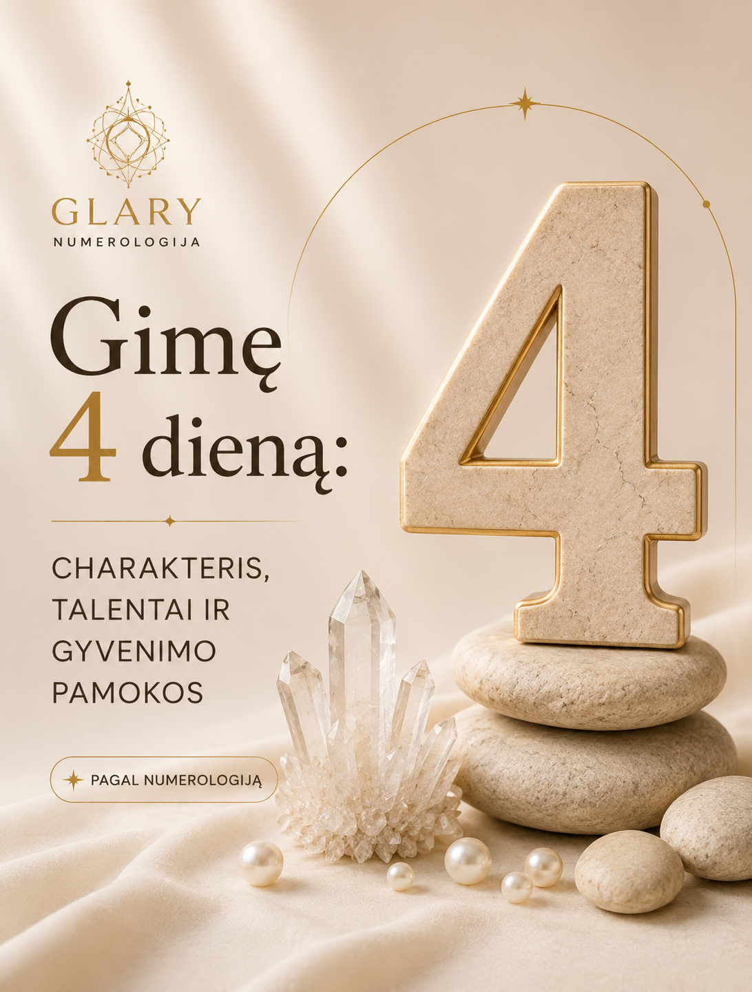 Gimę 4 dieną: charakteris, talentai ir gyvenimo pamokos
