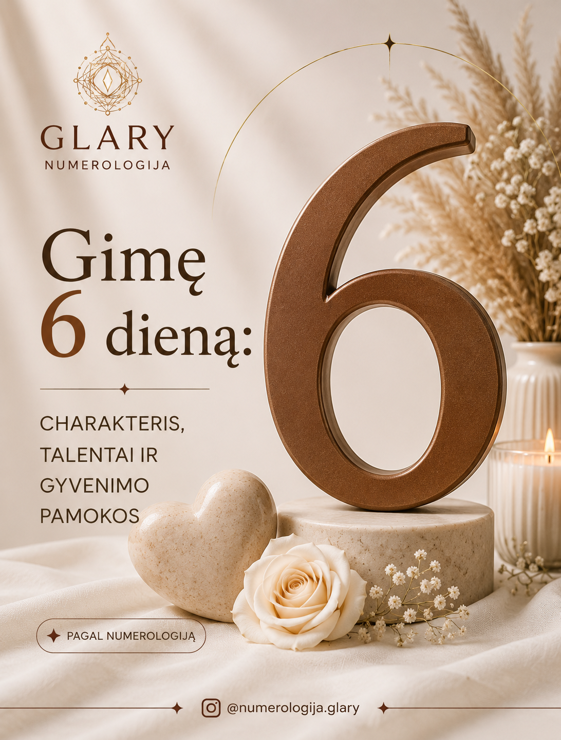 Gimę 6 dieną: charakteris, talentai ir gyvenimo pamokos