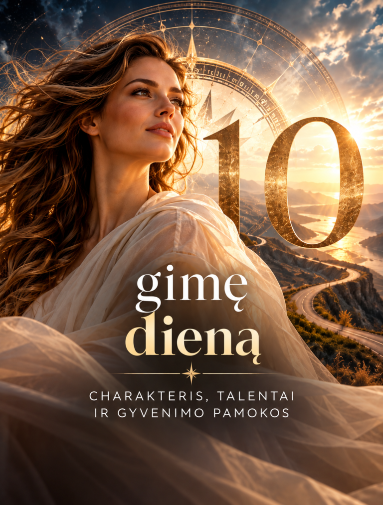 Gimę 10 dieną – numerologija pagal gimimo datą